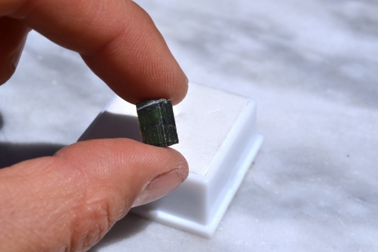 6.09 Carat Green Tourmaline Crystal