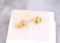 1.46 Carat Matched Pair of Citrines