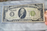 1934 $10 Lime Seal Dollar