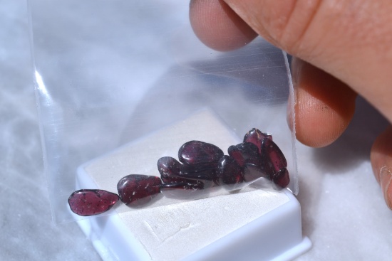 18.73 Carat Parcel of Bright and Beautiful Garnets