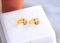 1.76 Carat Matched Pair of Citrines