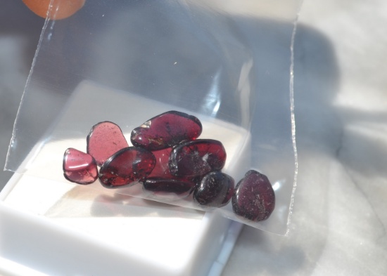 18.55 Carat Parcel of Bright and Beautiful Garnets