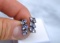 Tanzanite Earrings in Sterling Silver