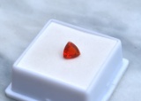 0.69 Carat Amazing Trillion Cut Mexican Fire Opal
