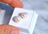 13.65 Carat Matched Pair of Pearls