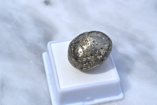 120.74 Carat Semi Polished Pyrite Nugget