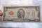Lot 3 of 4 Sequential, Uncirculated? 1928-G $2 Red Seal Dollar Note