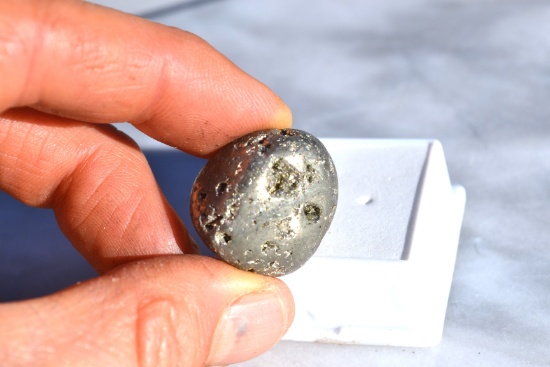 127.59 Carat Semi Polished Pyrite Nugget