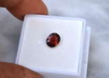 2.02 Carat Oval Cut Spessartite Garnet