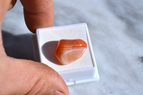 22.01 Carat Gorgeous Banded Agate