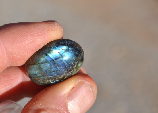 30.90 Carat Beautiful Labradorite Cabochon