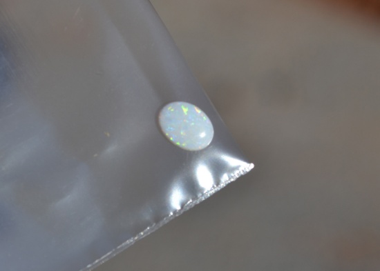 0.59 Carat Bright and Fiery Australian Opal