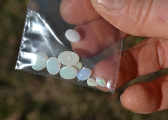 7.53 Carat Parcel of Australian White Opals
