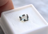 1.72 Carat Cushion Cut Green Amethyst