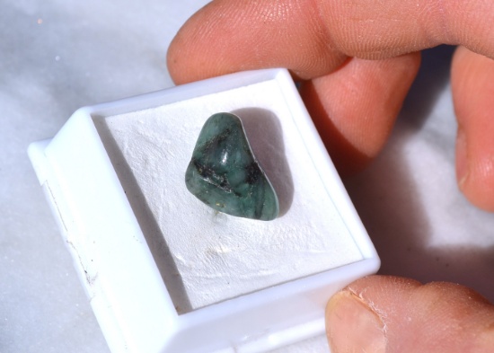 9.77 Carat Fine Brazilian Emerald