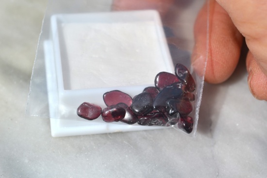 18.54 Carat Parcel of Bright and Beautiful Garnets