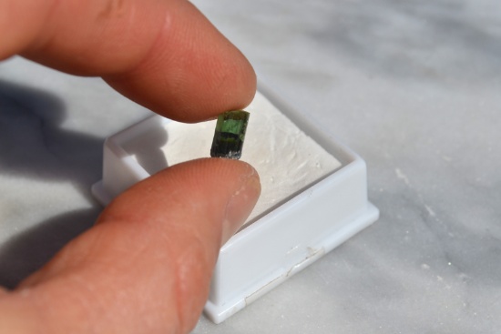 2.23 Carat Green Tourmaline Crystal
