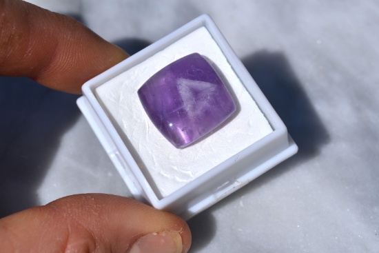 22.62 Carat Beautiful Amethyst Cabochon