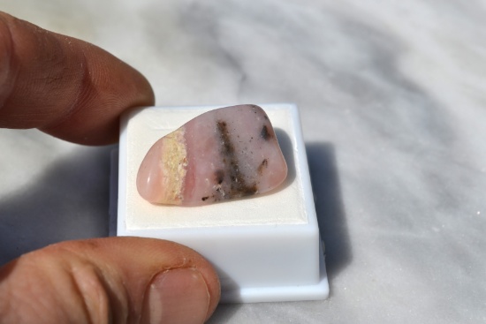 24.20 Carat Peruvian Pink Opal