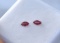 0.36 Carat Matched Pair of Fancy Sapphire