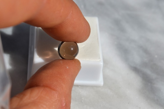 4.50 Carat Smoky Quartz Cabochon