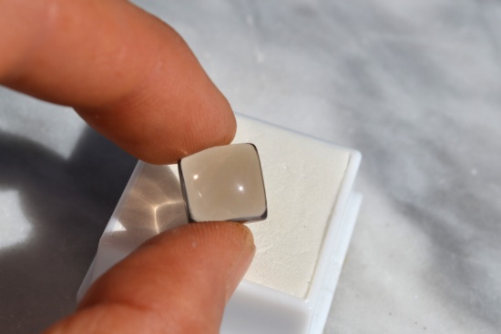 9.72 Carat Smoky Quartz Cabochon