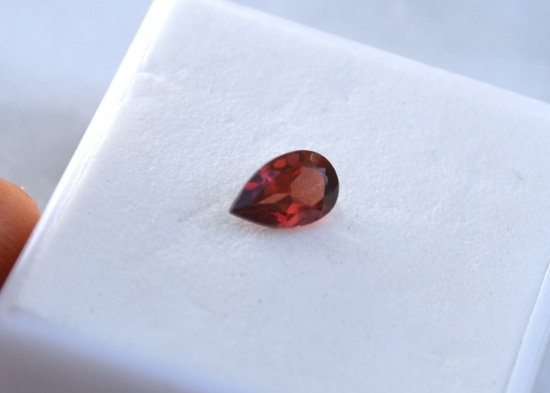 1.01 Carat Strawberry Red Garnet