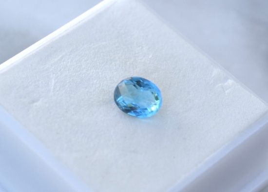 1.43 Carat Gorgeous Electric Blue Topaz