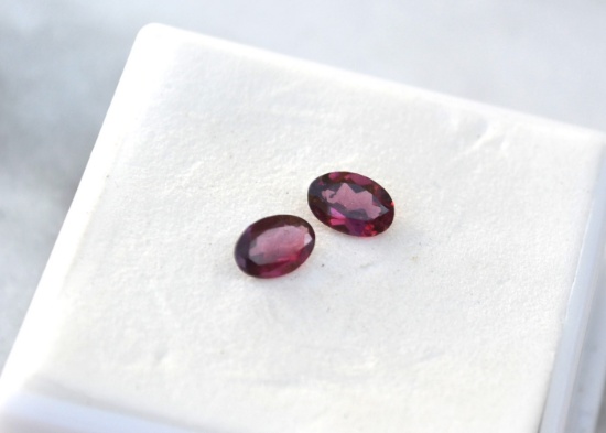 0.85 Carat Matched Pair of Garnets