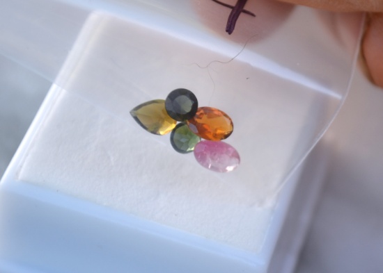 1.64 Carat Fine Parcel of Tourmalines