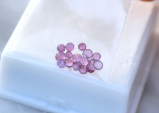 1.11 Carat Parcel of Fine Rubies