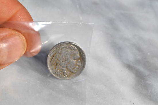 Fine Buffalo Nickel, High Grade Full Date