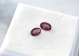 0.85 Carat Matched Pair of Garnets