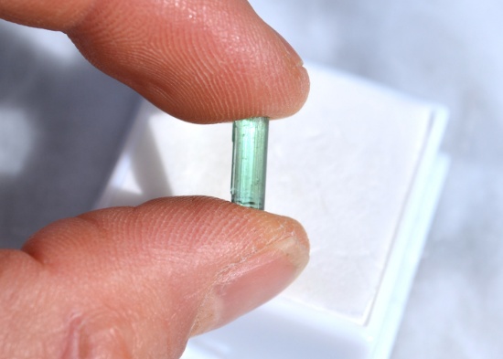 1.17 Carat Paraiba Colored Tourmaline Facet Rough