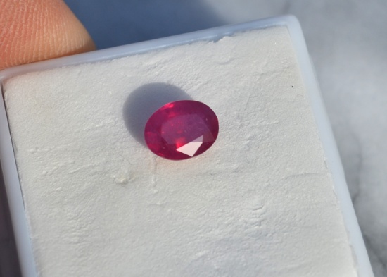 1.63 Carat Nice Ruby