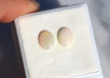 1.75 Carat Matched Pair of Australian Opals