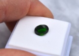 2.03 Carat Chrome Diopside with Gem Report