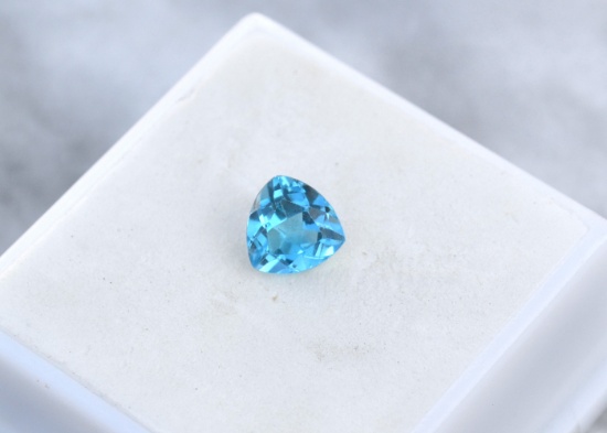 1.35 Carat Gorgeous Intense Blue Topaz