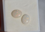 2.26 Carat Matched Pair of Australian Opals