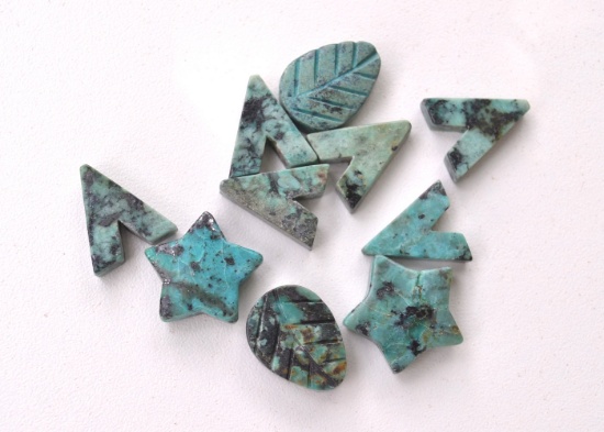 100+ Carats of African Turquoise