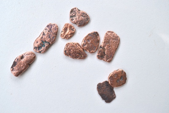 100+ Carats of Copper Nuggets