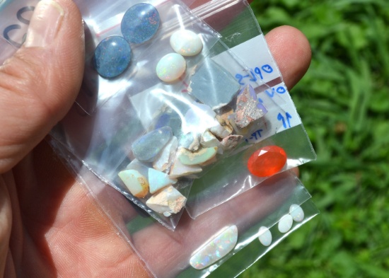 45+ Carats of Opals
