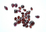 30.82 Carats of Garnet Cabochons