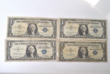 Set of 4 Silver Certificate Star Notes