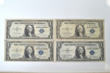 Set of 4 1935 Silver Certificates