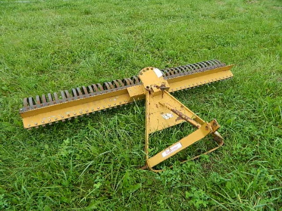 King Kutter landscape rake 7'