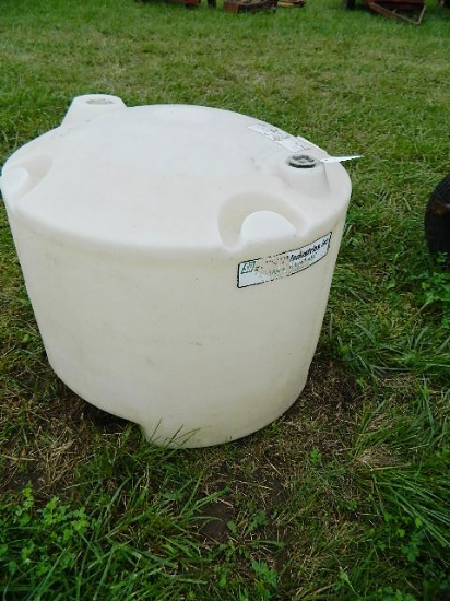 100 gal. poly tank