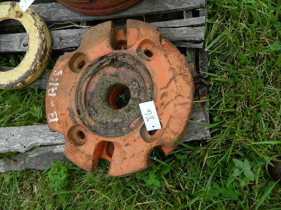 (2) Allis Chalmers weights