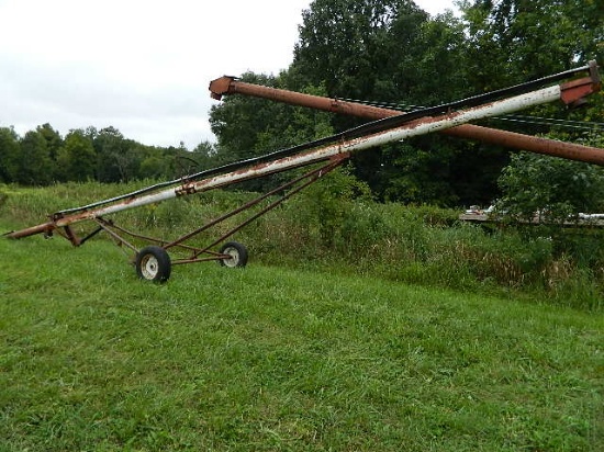 Feterl 6"x40' PTO grain auger