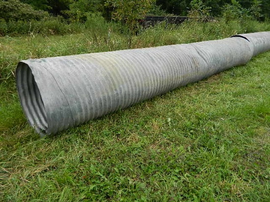 36"x20' Galvanized Culvert